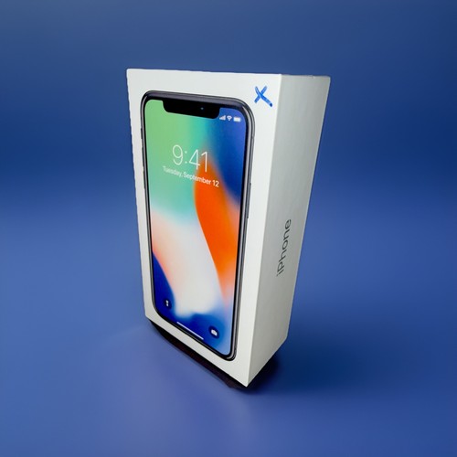 Iphone silver - silver, (box